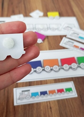 Tren vagonu dizme oyunu pvc kaplama laminasyon