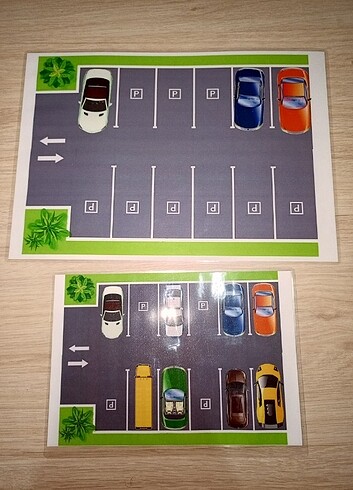  Beden Renk Otopark oyunu
