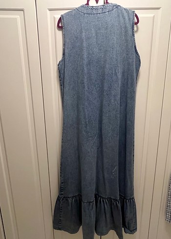 Düğmeli Uzun Kot Jile - Görsel 3