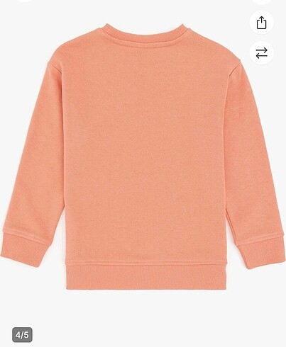 8 Yaş Beden turuncu Renk Sweat