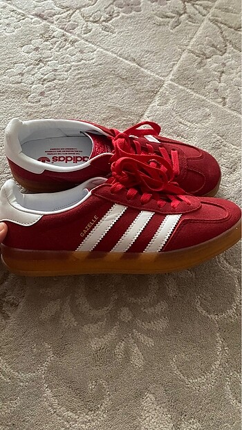 39 Beden bordo Renk adidas gazelle ayakkabı