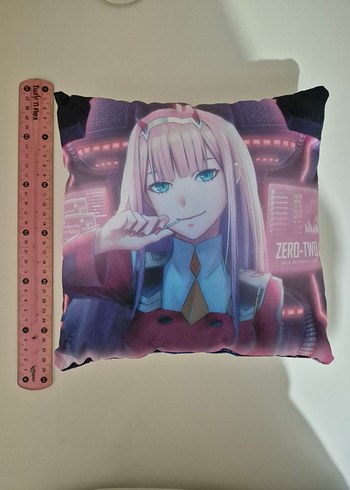 Darling in the Franxx Zero Two Yastık - Görsel 2