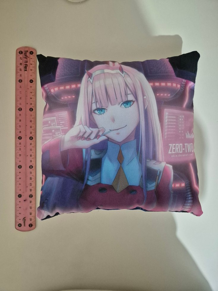 Darling in the Franxx Zero Two Yastık - Görsel 2