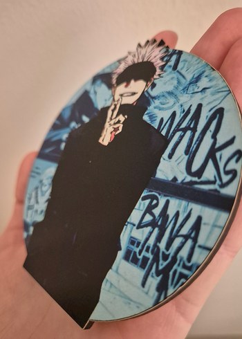  Beden Jujutsu Kaisen Gojo Bardak Altlığı