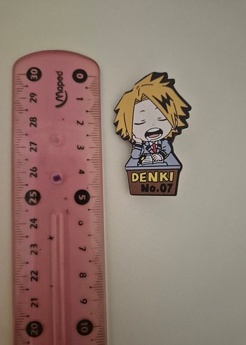 Beden Renk My Hero Academia Kaminari Jiro Rozet