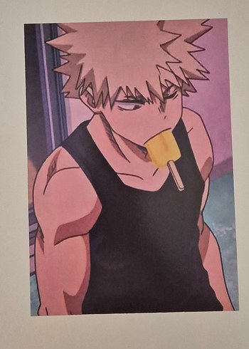  Beden My Hero Academia Bakugo Poster 15'li