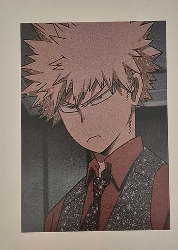  My Hero Academia Bakugo Poster 15'li