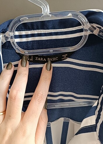 s Beden Zara S beden gömlek