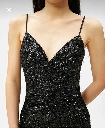 Koton payetli elbise - Görsel 2