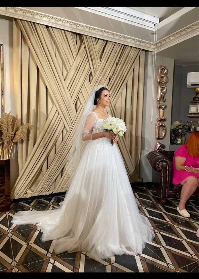 Özel dikim gelinlik - Görsel 5