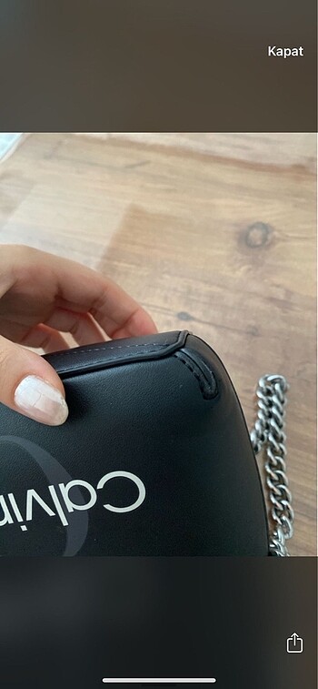 Beden siyah Renk Calvin Klein jeans çanta