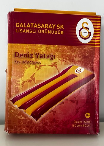 Galatasaray Lisanslı Deniz Yatağı 180x80 cm