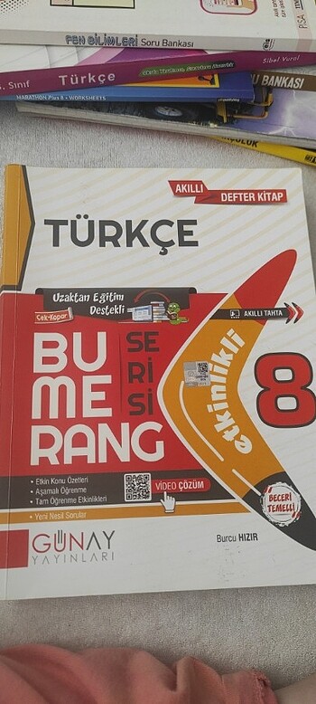 8. Sınıf Türkçe test kitabı 