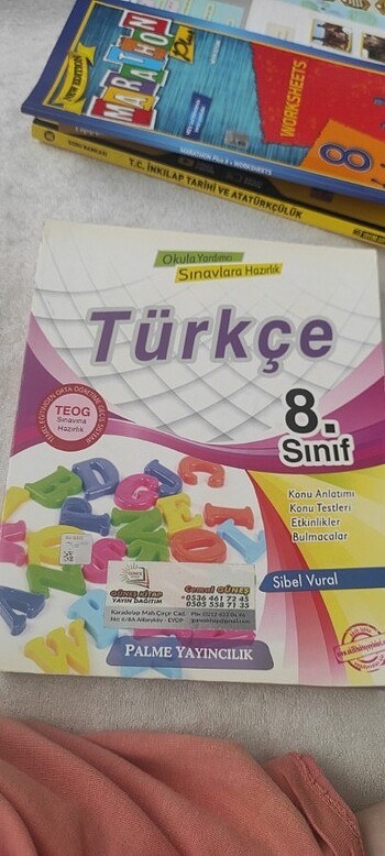 8. Sınıf Türkçe test kitabı 