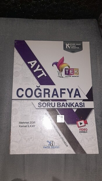 AYT COĞRAFYA test kitabı 