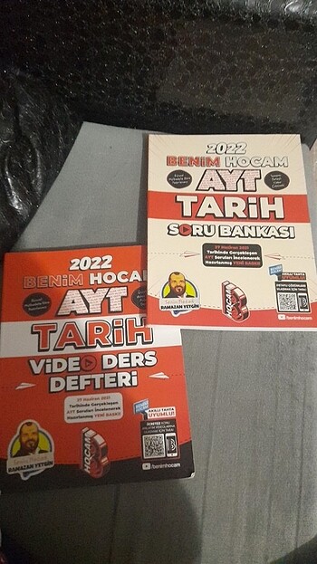 Ayt tarih video ders defteri 