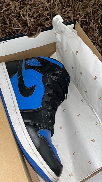 J1 High Royal Blue Black