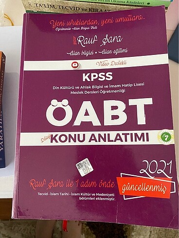 rauf şara öabt kitabı