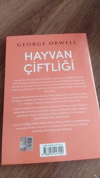  hayvan çiftliği_ George Orwell 