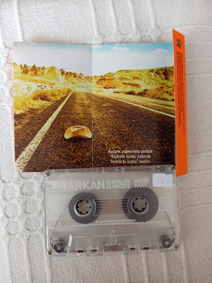 Tarkan - Özgürlük İçimizde Kaset - Görsel 3