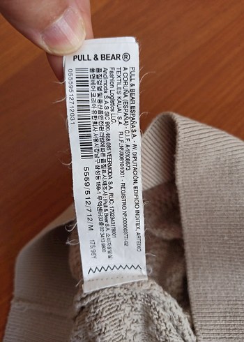 Pull & Bear Bej Erkek Triko Bisiklet Yaka Kazak - Görsel 6