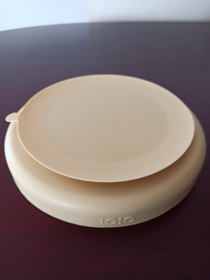 Oioi Bej Bölmeli Çocuk Tabak - Görsel 2