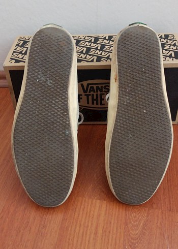 Vans - Günlük Bej Keten Ayakkabı (42,5) - Görsel 6