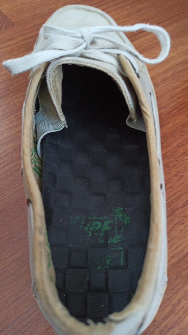 Vans - Günlük Bej Keten Ayakkabı (42,5) - Görsel 3