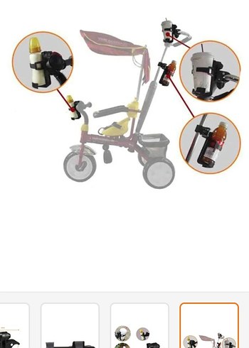 Bebek Arb.Bisiklet Termos-Biberon Tutucu - Görsel 7