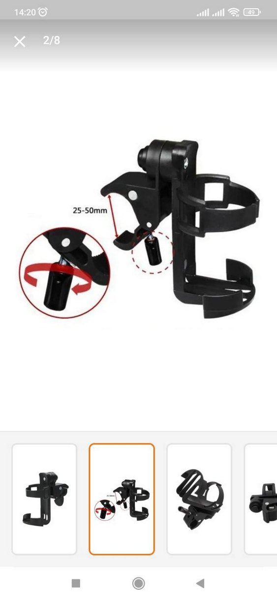 Bebek Arb.Bisiklet Termos-Biberon Tutucu - Görsel 4