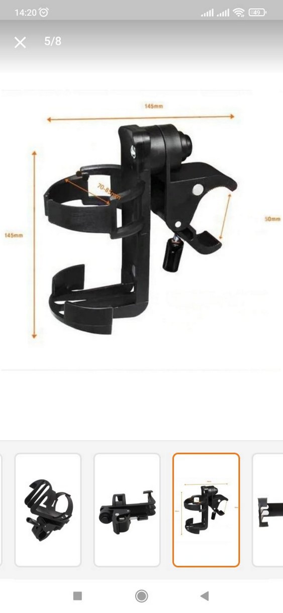 Bebek Arb.Bisiklet Termos-Biberon Tutucu - Görsel 5