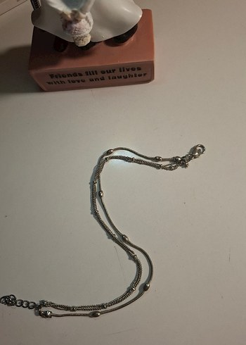 Zincir Detaylı Kadın Bileklik - Görsel 4