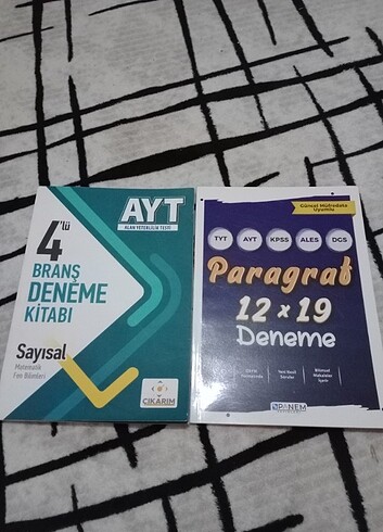 Tyt Ayt deneme sınavı / kitabı