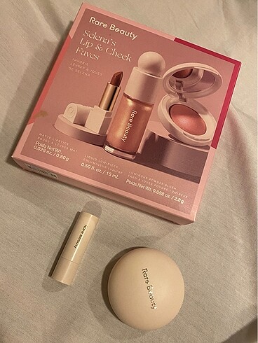 Rare Beauty Set - Highlighter ve Ruj