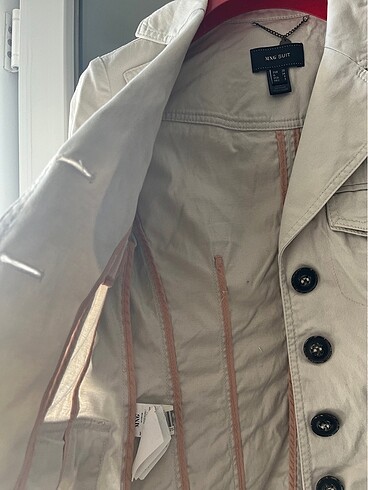 s Beden ten rengi Renk Mango vintage ceket