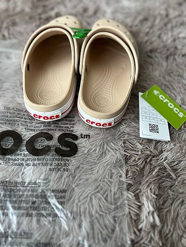 36 Beden CROCS TERLİK QR KODLU TOZ TORBALI