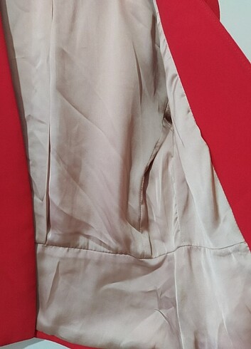 s Beden kırmızı Renk Mango Blazer