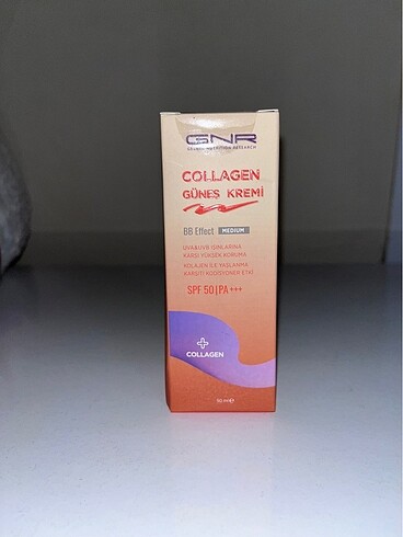 GNR Collagen Güneş Kremi SPF 50 BB Effect