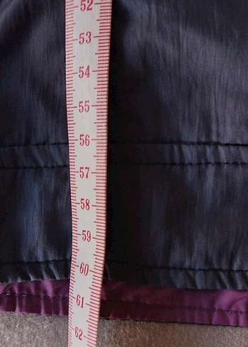 Fermuarlı Siyah Midi Kadın Mont - Görsel 5