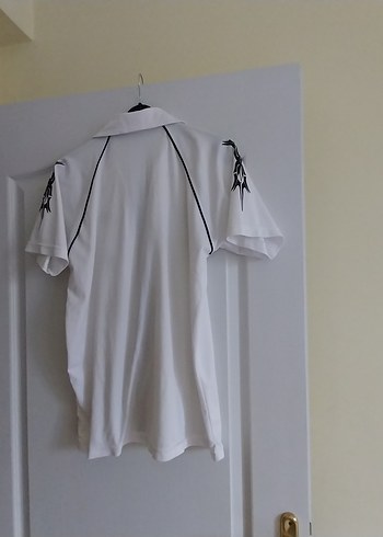 Fermuarlı Yarım Kol Beyaz Gömlek - Görsel 2