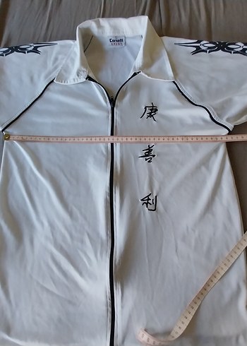 Fermuarlı Yarım Kol Beyaz Gömlek - Görsel 5