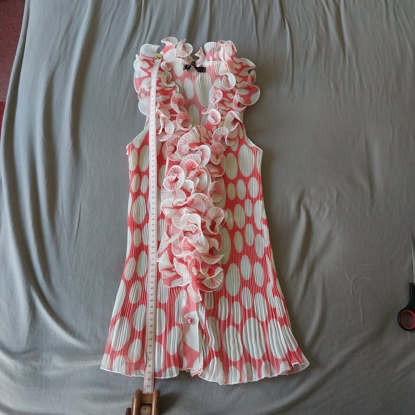 Pembe Yaka Detaylı Kolsuz Bluz - Görsel 5