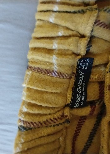 Desenli Yumuşacık Kadın Kumaş Pantolon - Görsel 6