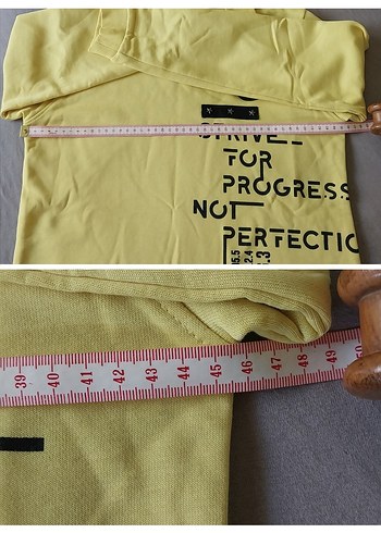 Sarı Erkek Sweatshirt 13-14 yaş - Görsel 6