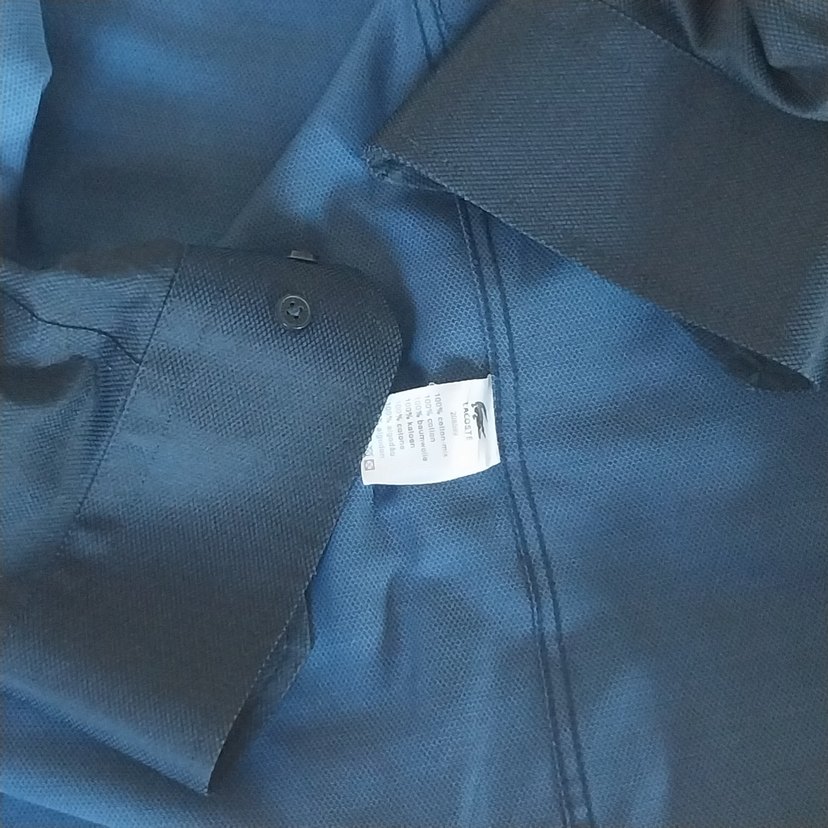 LACOSTE XXL Erkek Lacivert Uzun Kollu Gömlek - Görsel 4
