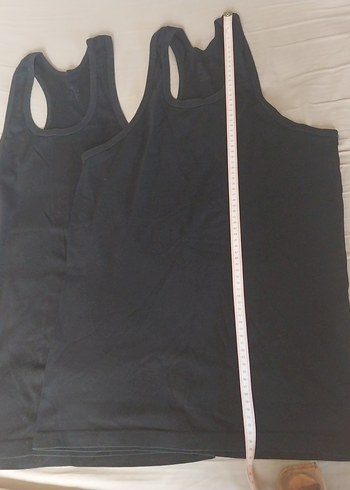 TUTKU XL Erkek Siyah Atlet 2'li - Görsel 5