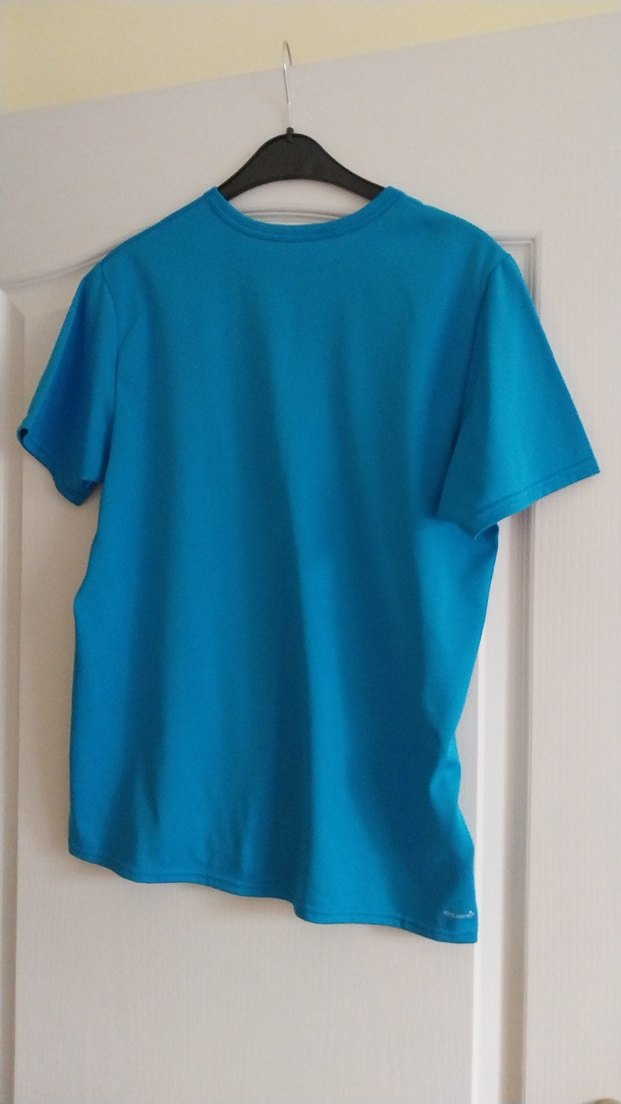 Decathlon Mavi Kısa Kollu Sporcu Tişört (M) - Görsel 2