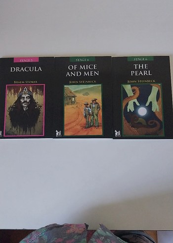 Dracula, Mice and Men, The Pearl İngilizce Hikayeler