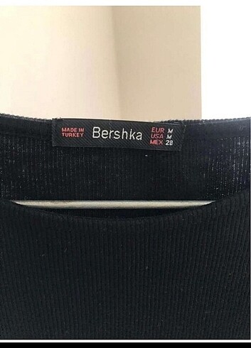 Bershka Bershka fitted midi elbise