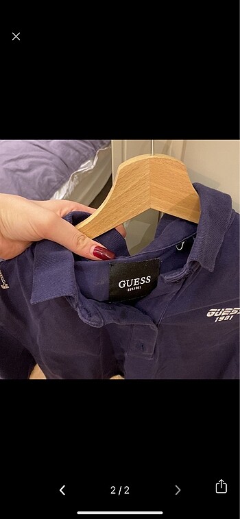 Guess polo yaka